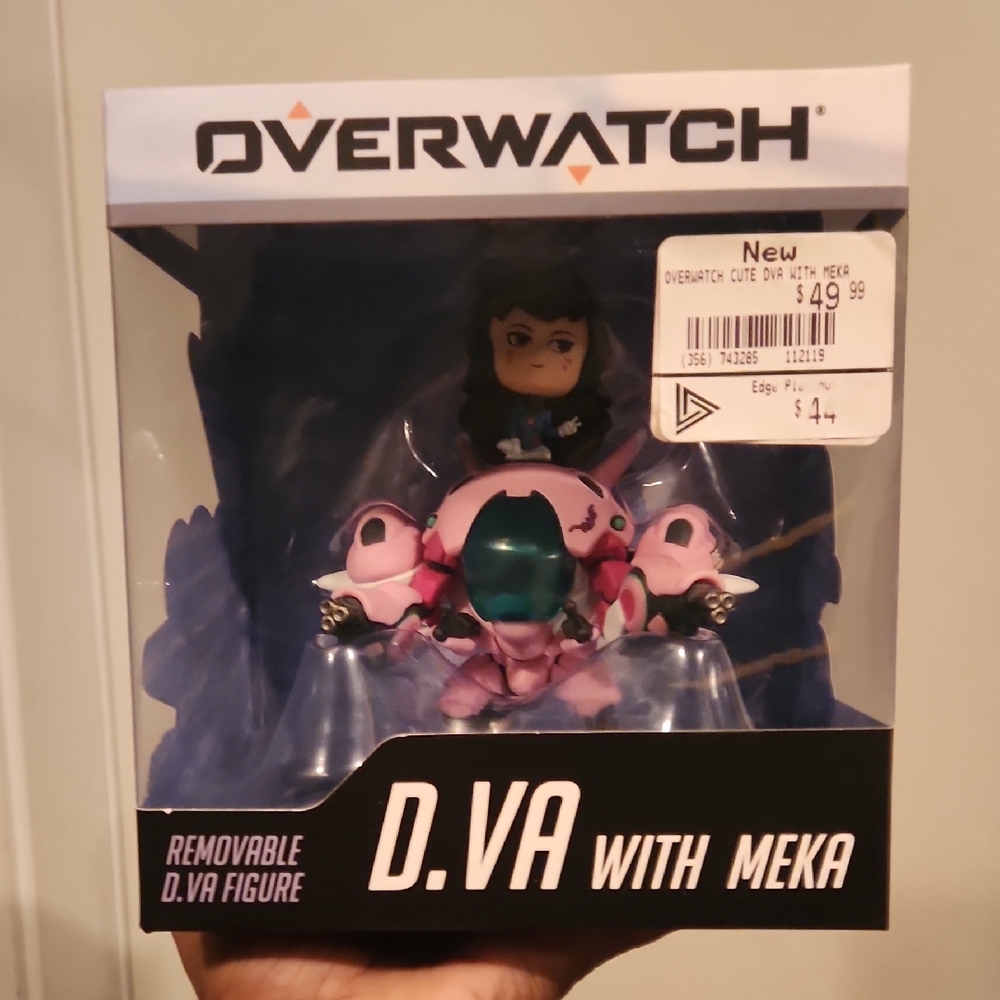 Overwatch 5IN D.VA with Meka Figure  Removable D.VA Figure NEW